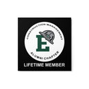 Impresiones en metal de miembro vitalicio de la UEM