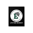 Impresiones en metal de miembro vitalicio de la UEM