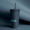Vaso térmico con pajita de Merchlink