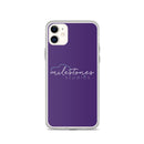 Funda para iPhone de MS (logotipo de texto)