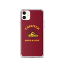Lassiter Swimming iPhone Case
