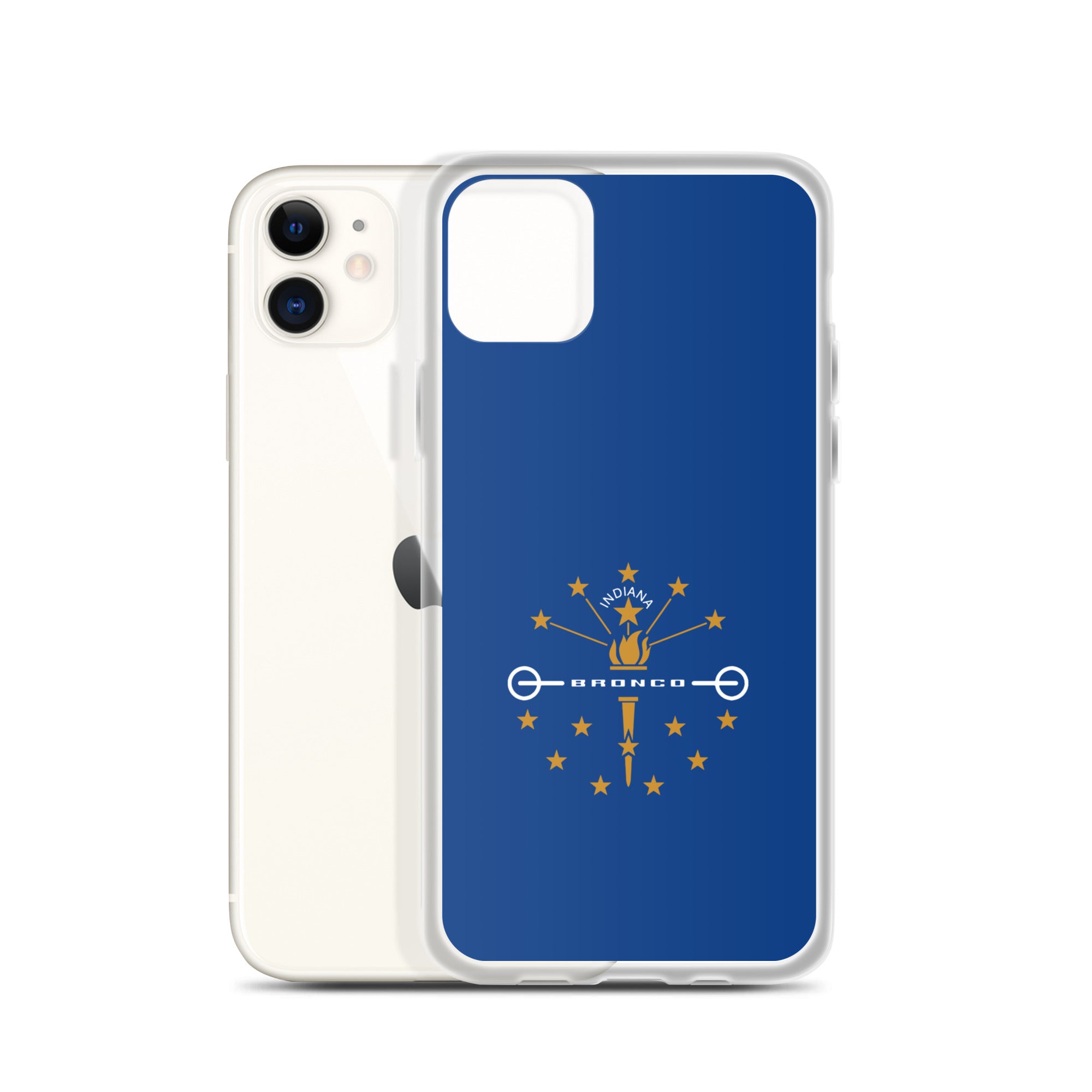 Indiana Broncos Clear Case for iPhone®