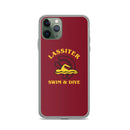 Lassiter Swimming iPhone Case