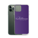 Funda para iPhone de MS (logotipo de texto)