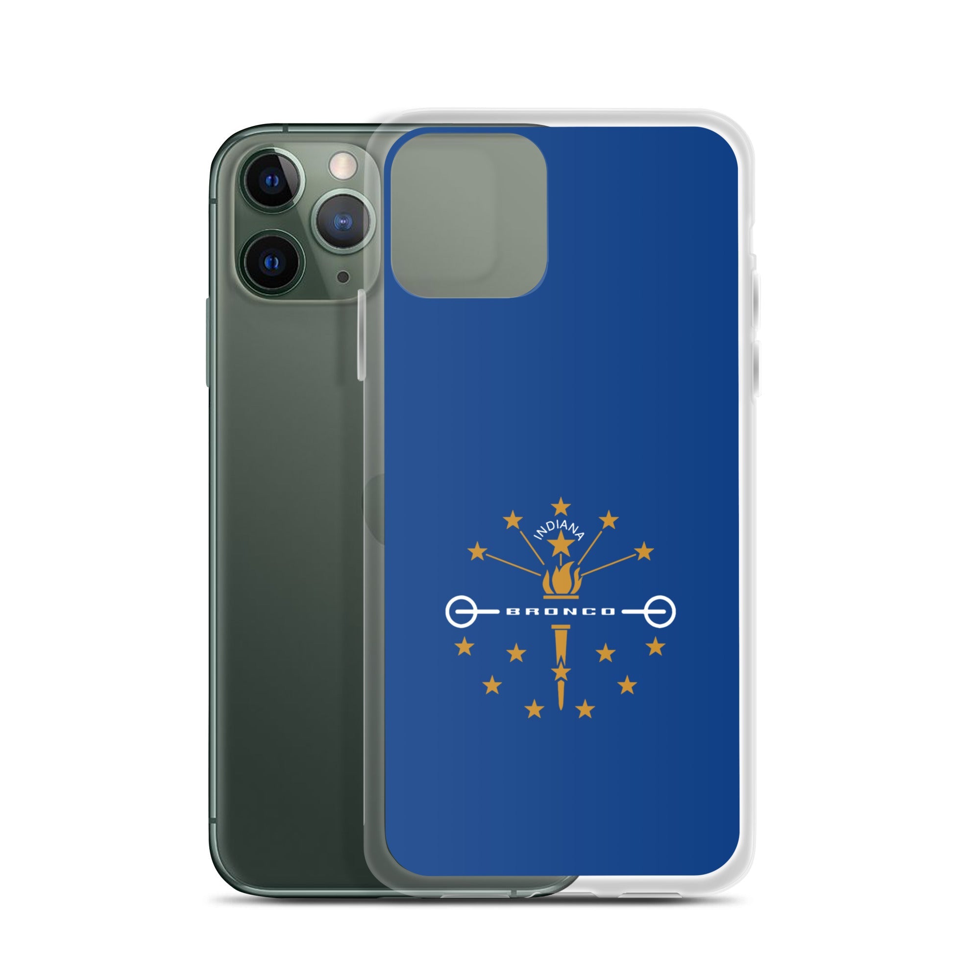 Indiana Broncos Clear Case for iPhone®