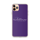 Funda para iPhone de MS (logotipo de texto)