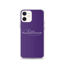Funda para iPhone de MS (logotipo de texto)