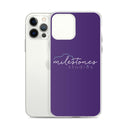 Funda para iPhone de MS (logotipo de texto)