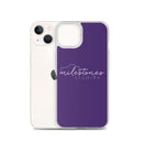 Funda para iPhone de MS (logotipo de texto)