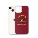Lassiter Swimming iPhone Case