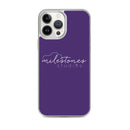 Funda para iPhone de MS (logotipo de texto)