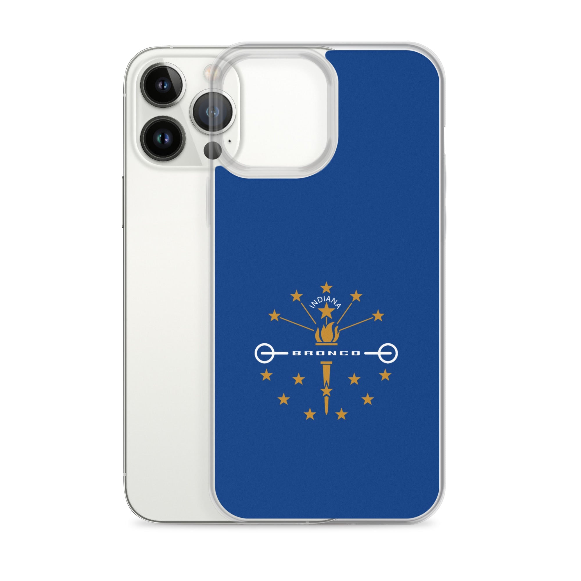 Indiana Broncos Clear Case for iPhone®