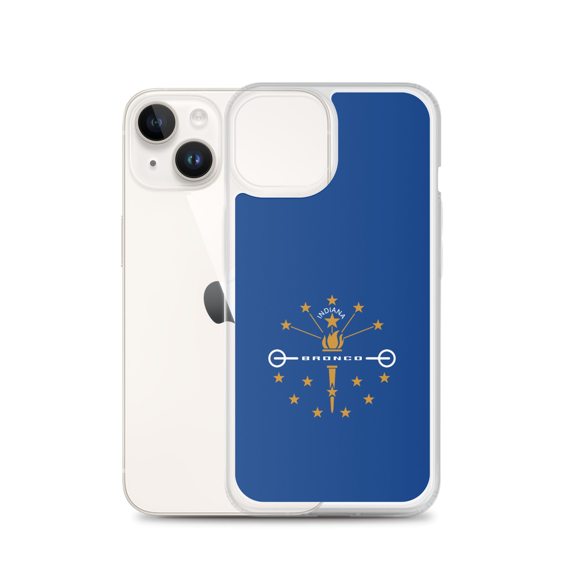 Indiana Broncos Clear Case for iPhone®
