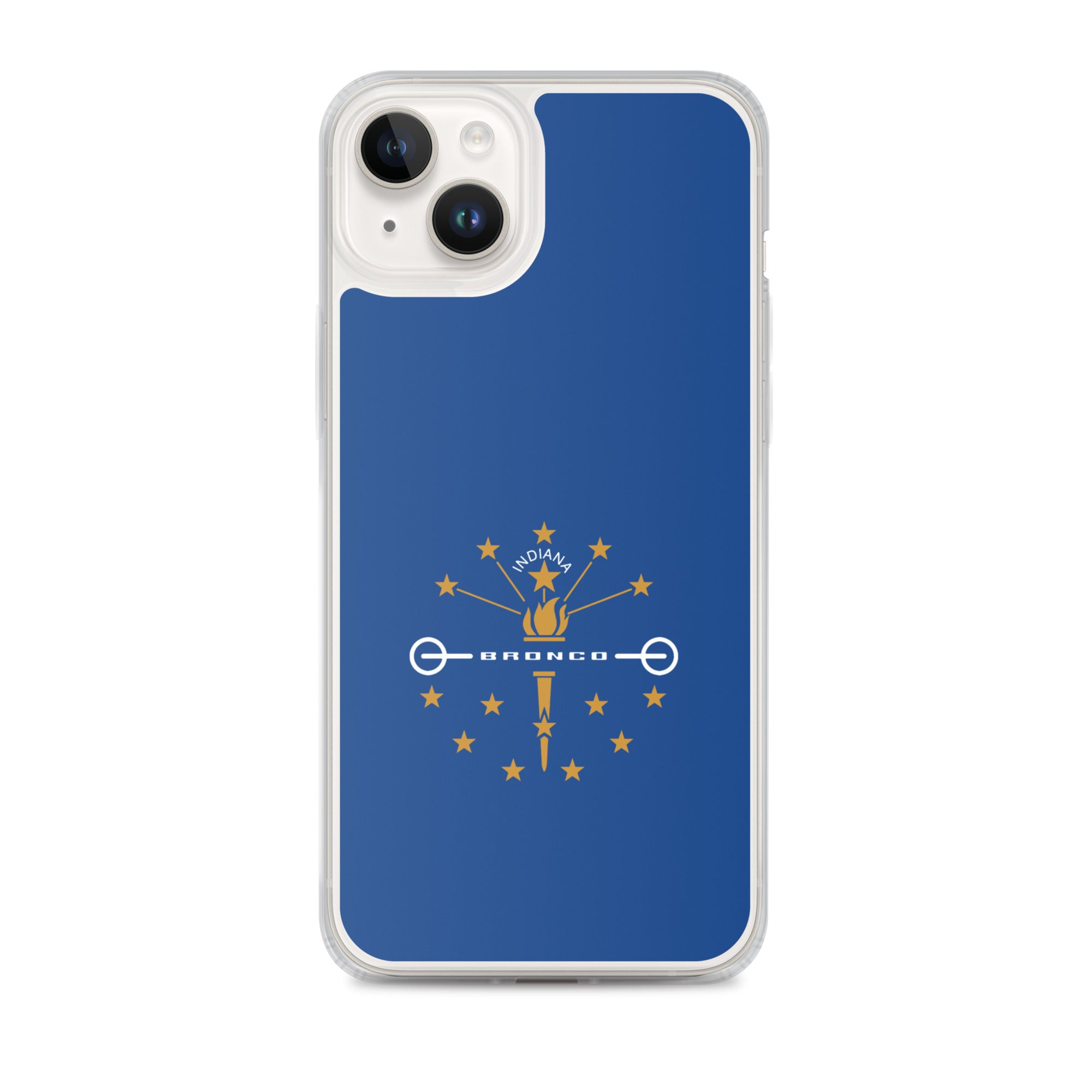 Indiana Broncos Clear Case for iPhone®