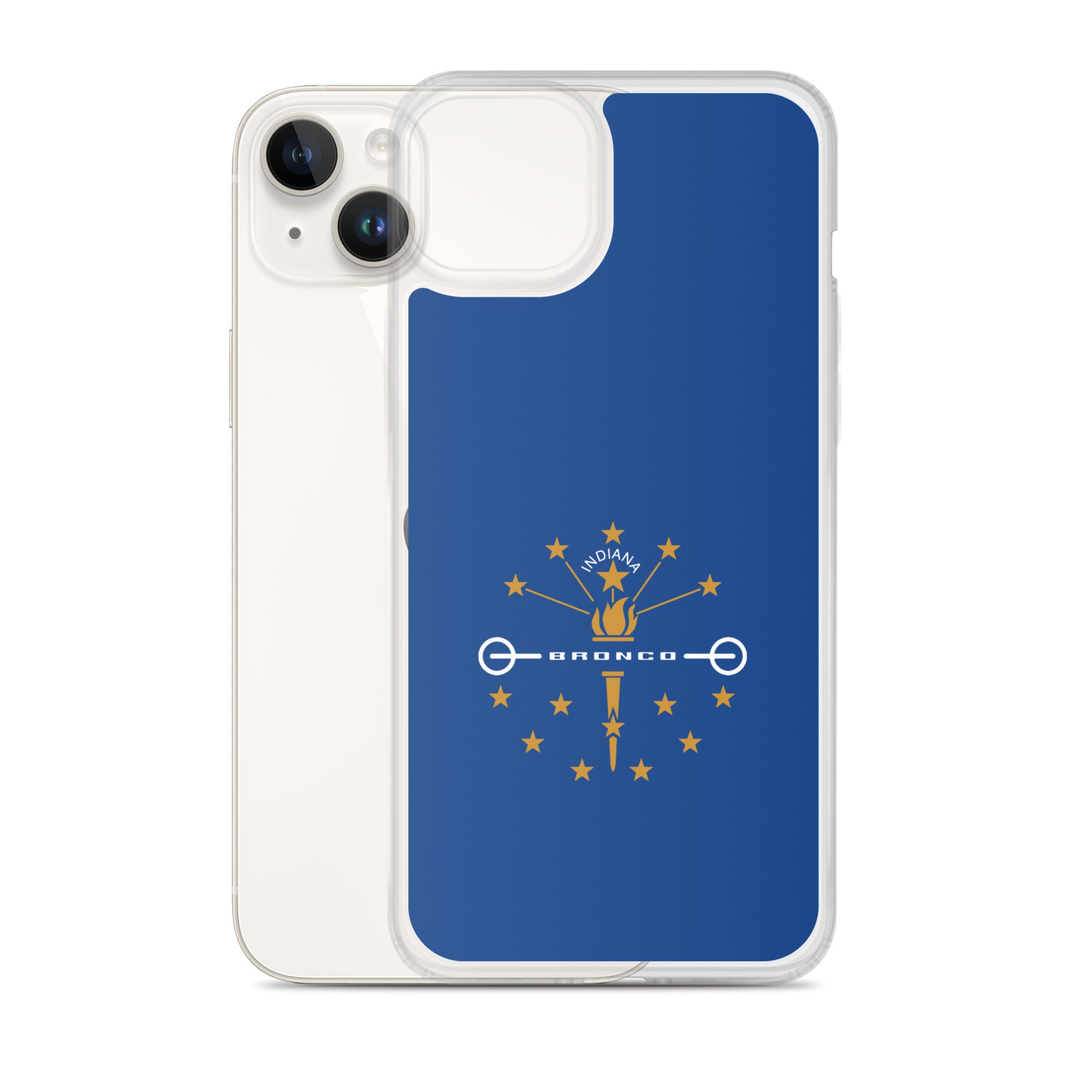 Indiana Broncos Clear Case for iPhone®