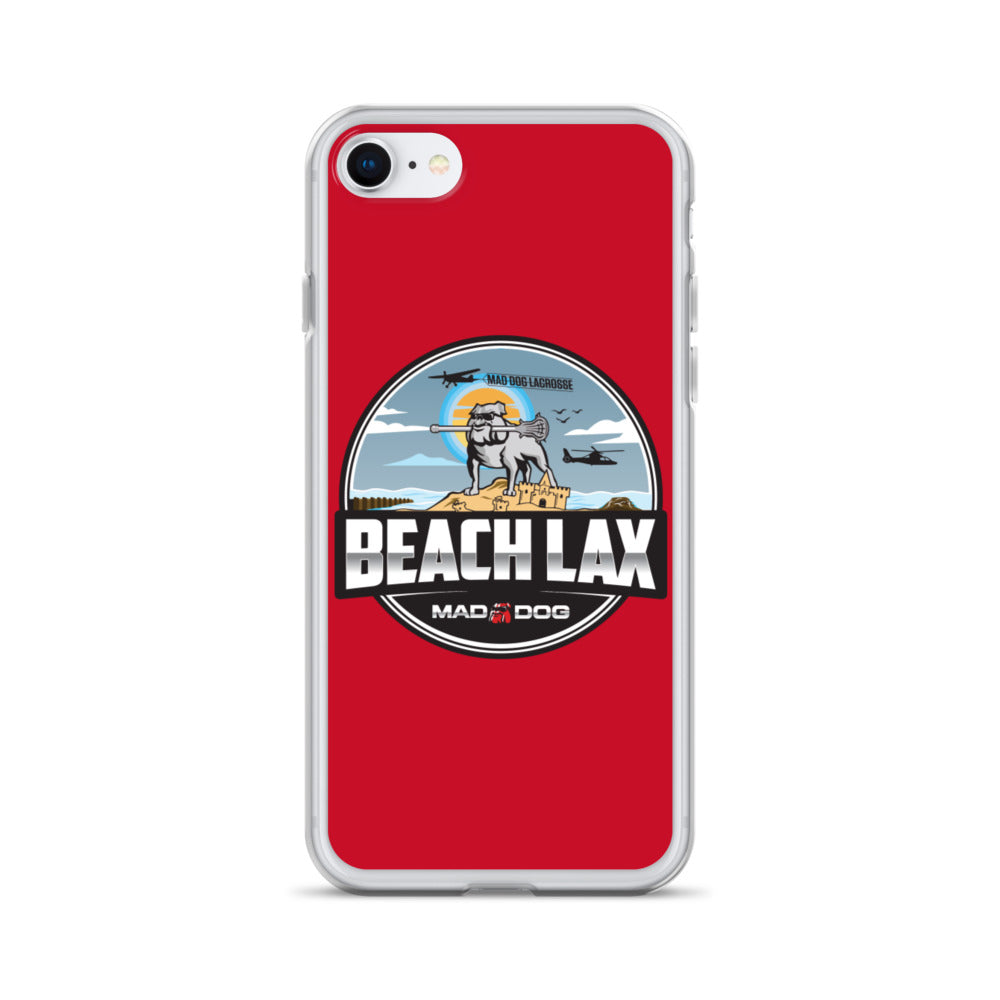 MD Beach Lax iPhone Case