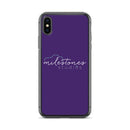 Funda para iPhone de MS (logotipo de texto)