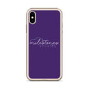 Funda para iPhone de MS (logotipo de texto)