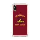 Lassiter Swimming iPhone Case