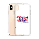 Rockets Baseball iPhone Case