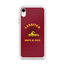 Lassiter Swimming iPhone Case