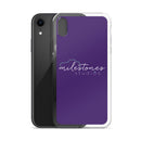 Funda para iPhone de MS (logotipo de texto)