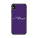 Funda para iPhone de MS (logotipo de texto)