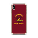 Lassiter Swimming iPhone Case