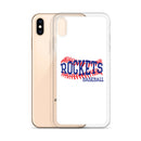 Rockets Baseball iPhone Case