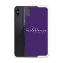 Funda para iPhone de MS (logotipo de texto)