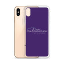 Funda para iPhone de MS (logotipo de texto)