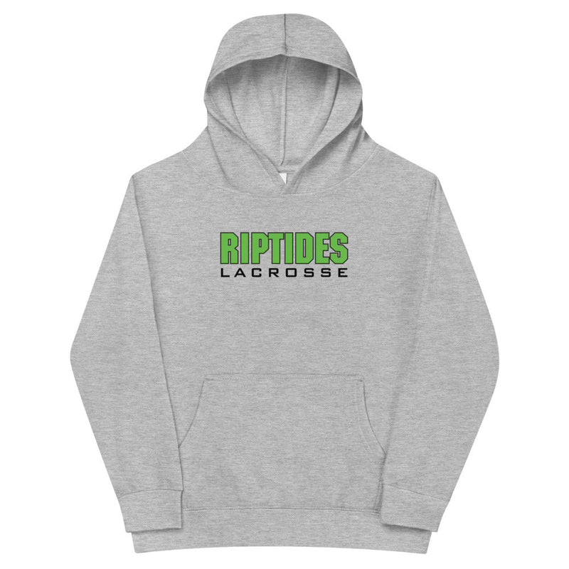 Margate Riptides Lacrosse Kids fleece hoodie- Grey