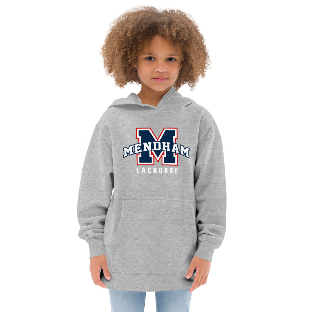 Mendham HS Girls Lacrosse Kids fleece hoodie