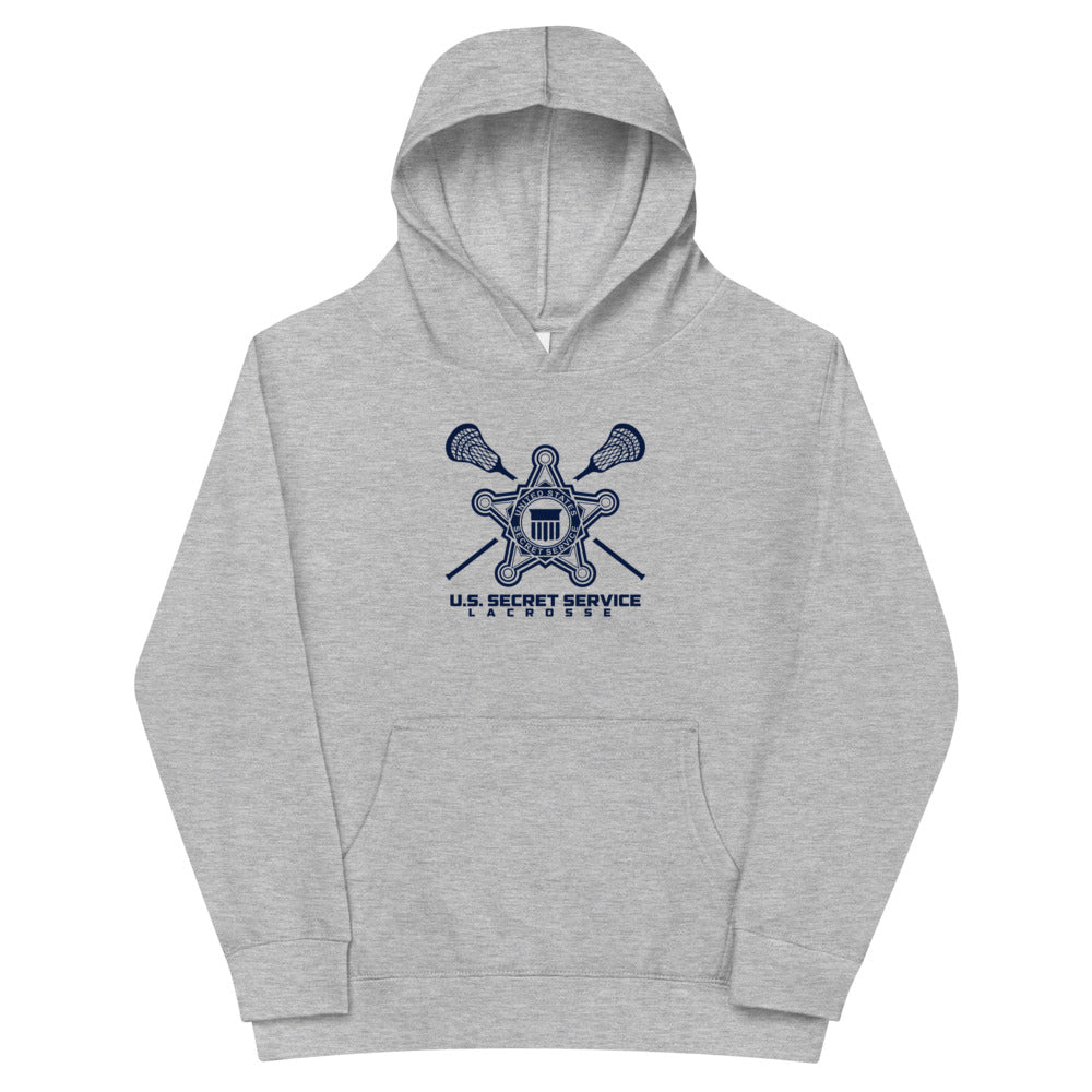 Sudadera con capucha polar USSS Lacrosse para niños