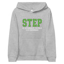 Sudadera con capucha polar para niños SPCYO STEP