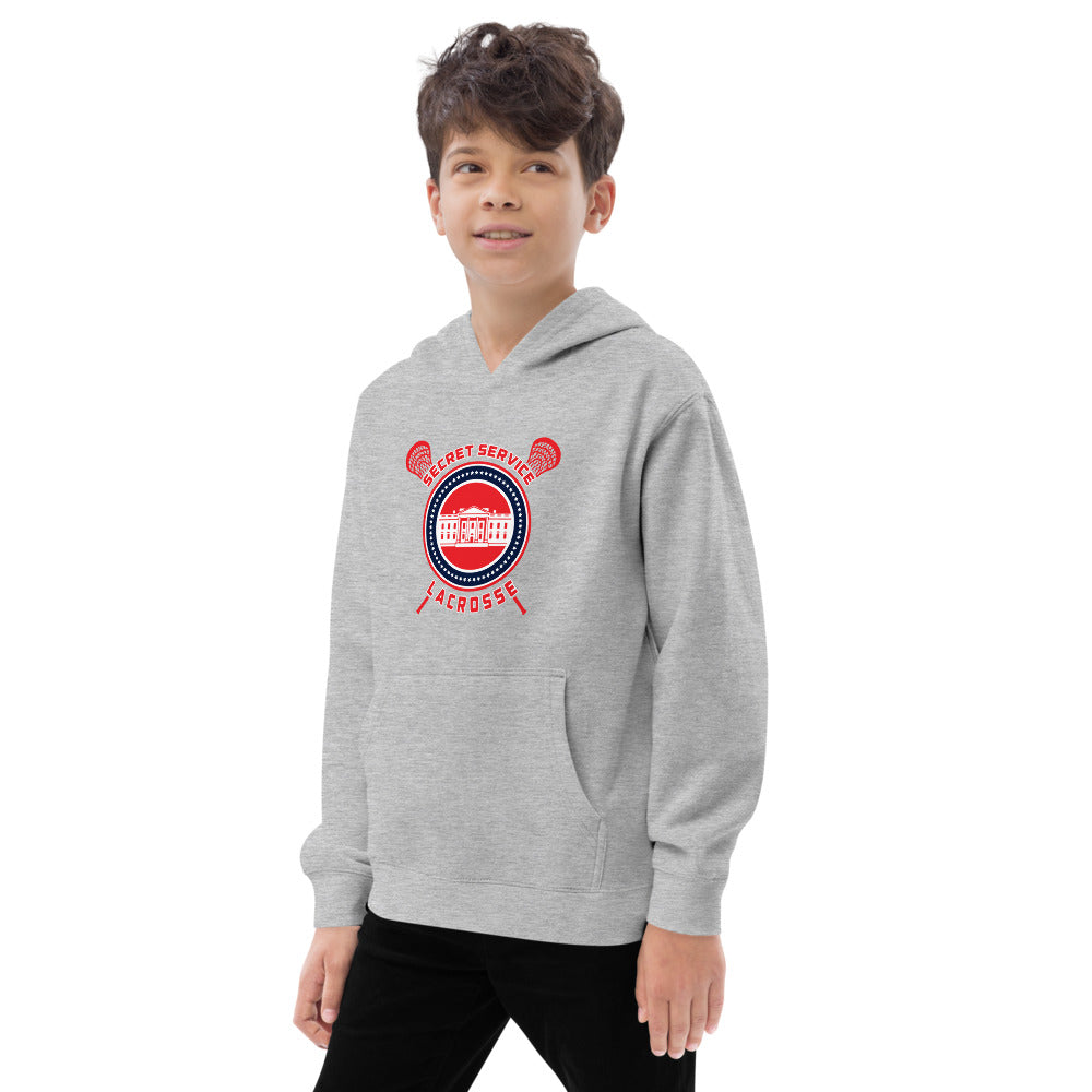 Sudadera con capucha polar USSS Lacrosse para niños 2