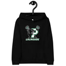 Sudadera con capucha negra de polar para niños Palmer Panthers