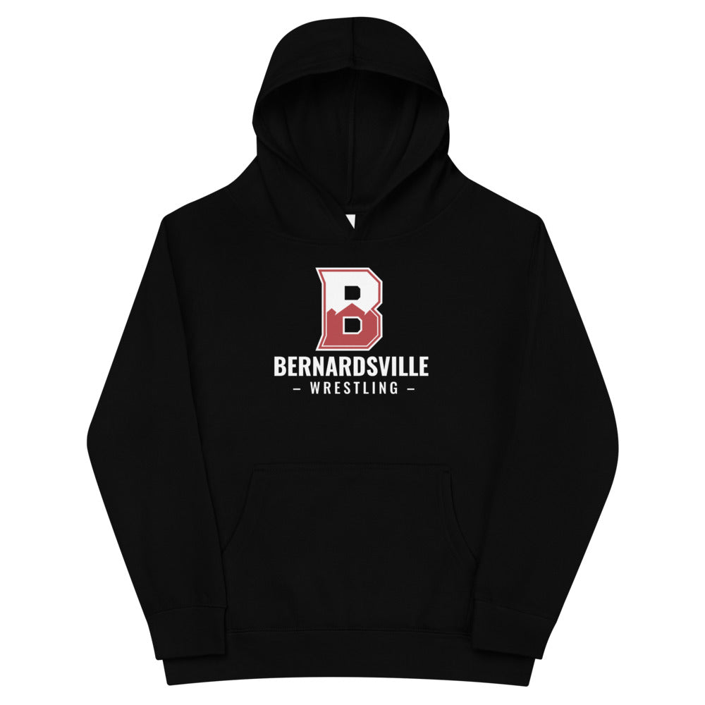 Sudadera con capucha polar de lucha libre para niños de Bernardsville con personalización