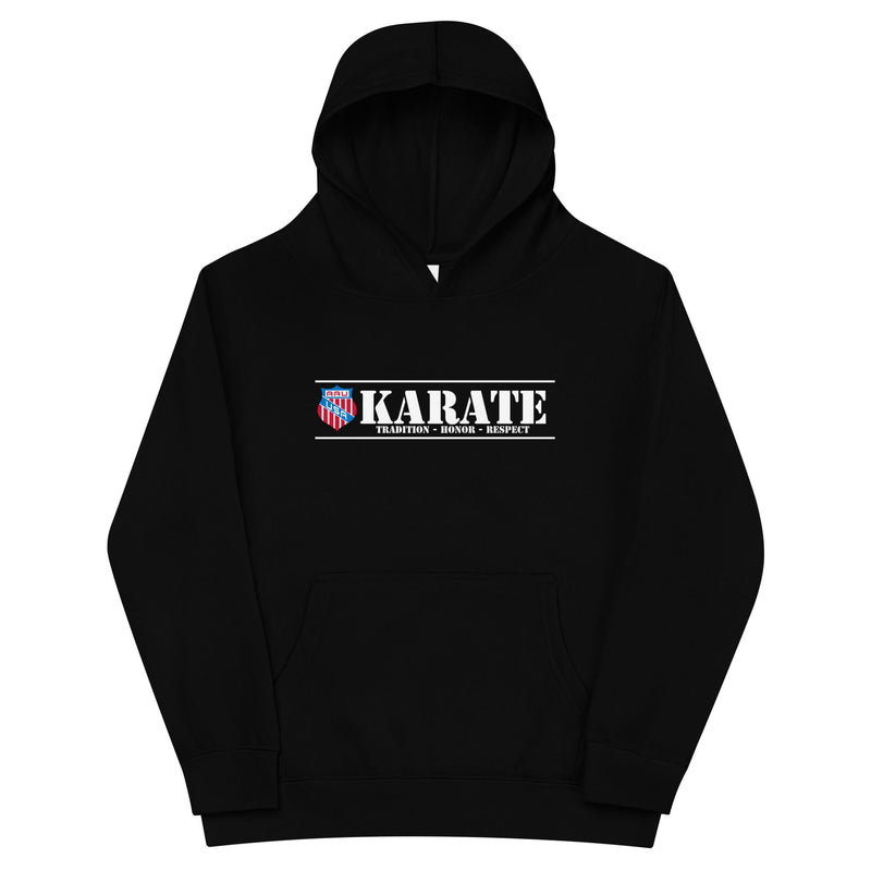 Sudadera con capucha polar AAU Karate Kids v2