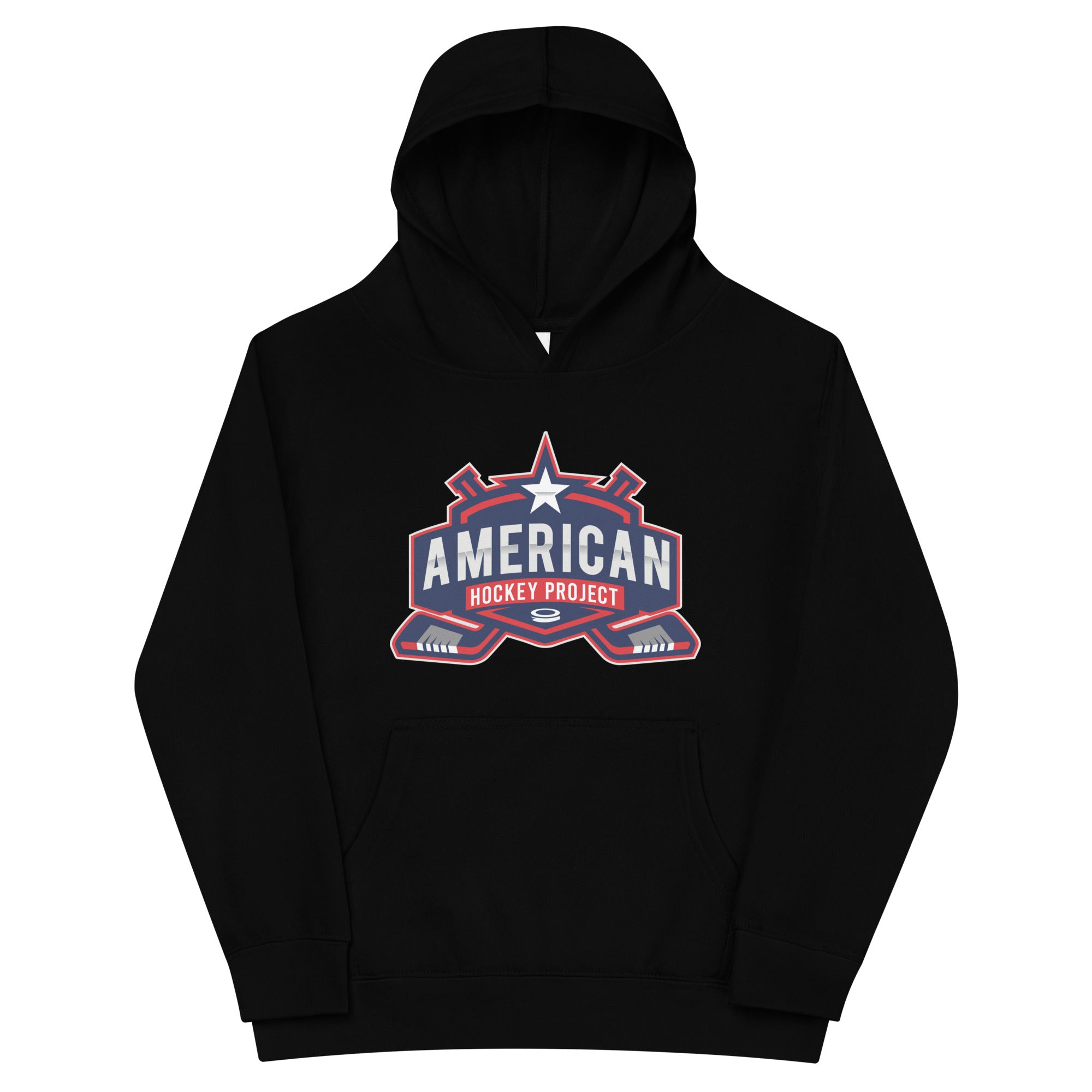 Sudadera con capucha polar para niños del proyecto American Hockey