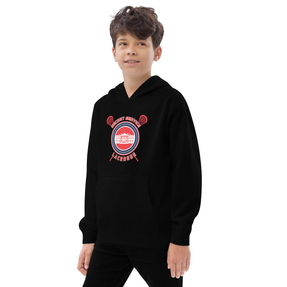 Sudadera con capucha polar USSS Lacrosse para niños 2