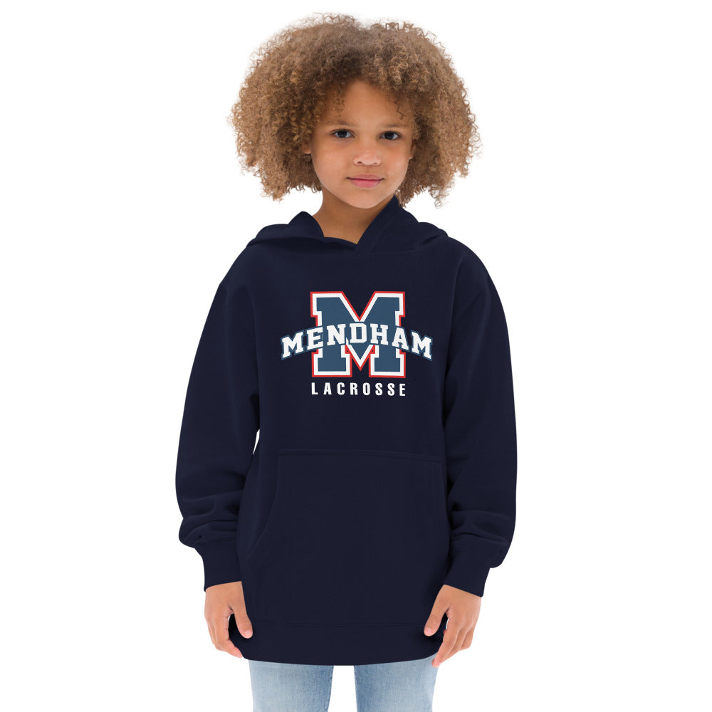 Mendham HS Girls Lacrosse Kids fleece hoodie