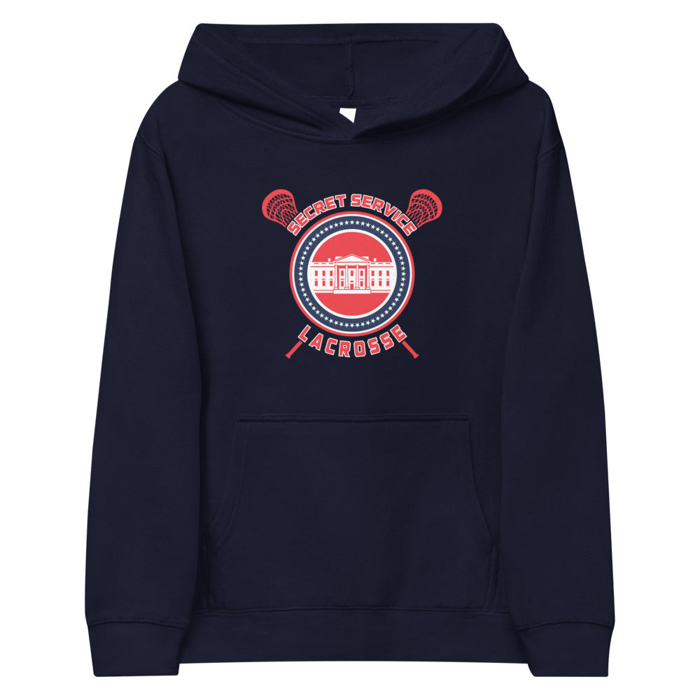 Sudadera con capucha polar USSS Lacrosse para niños 2