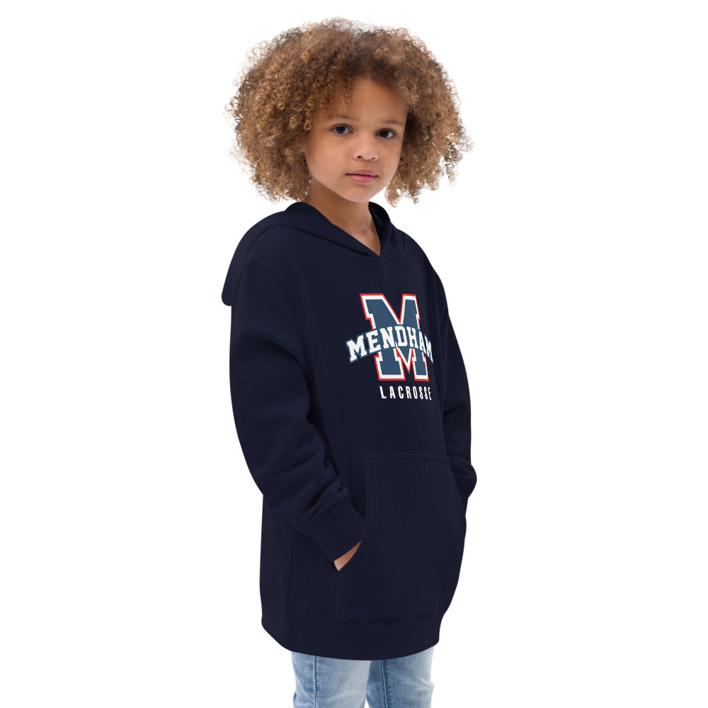 Mendham HS Girls Lacrosse Kids fleece hoodie
