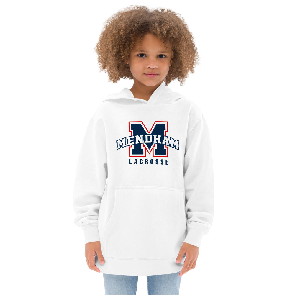 Mendham HS Girls Lacrosse Kids fleece hoodie