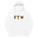 Sudadera con capucha de polar para niños FTW