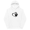 Dog Paws Kids fleece hoodie