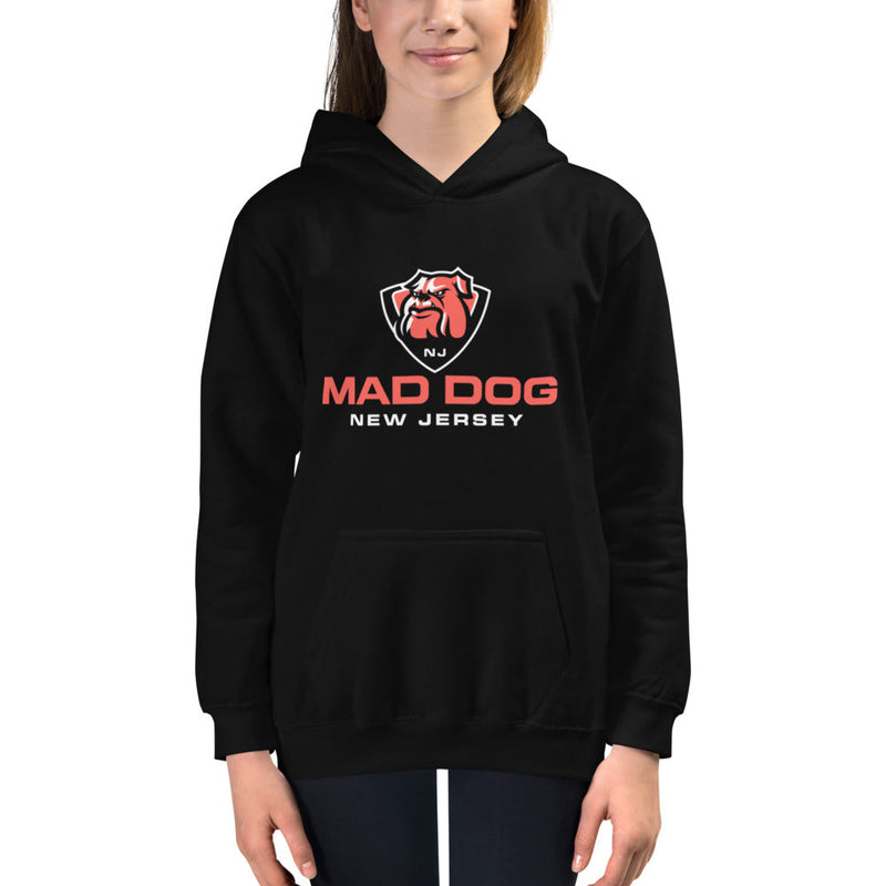 Youth Mad Dog NJ Hoodie - black