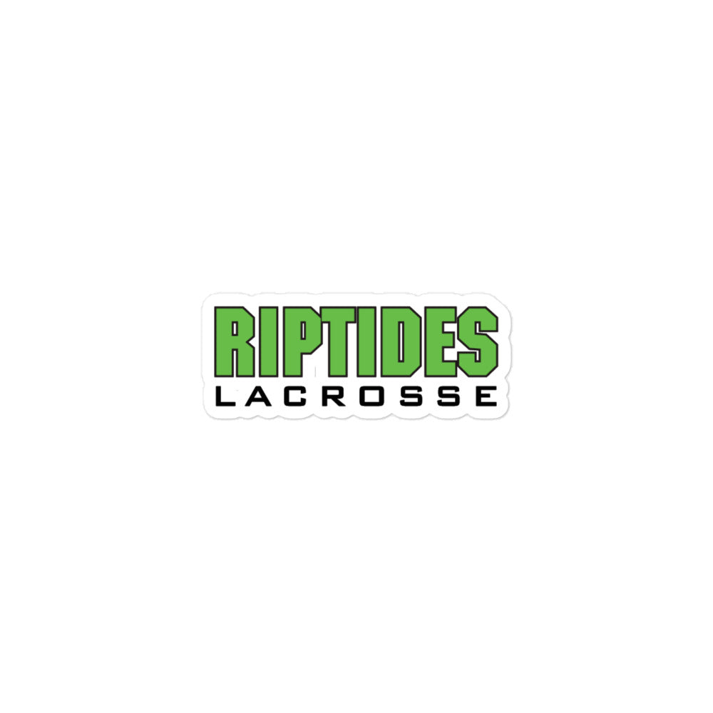Margate Riptides Lacrosse Bubble-free stickers
