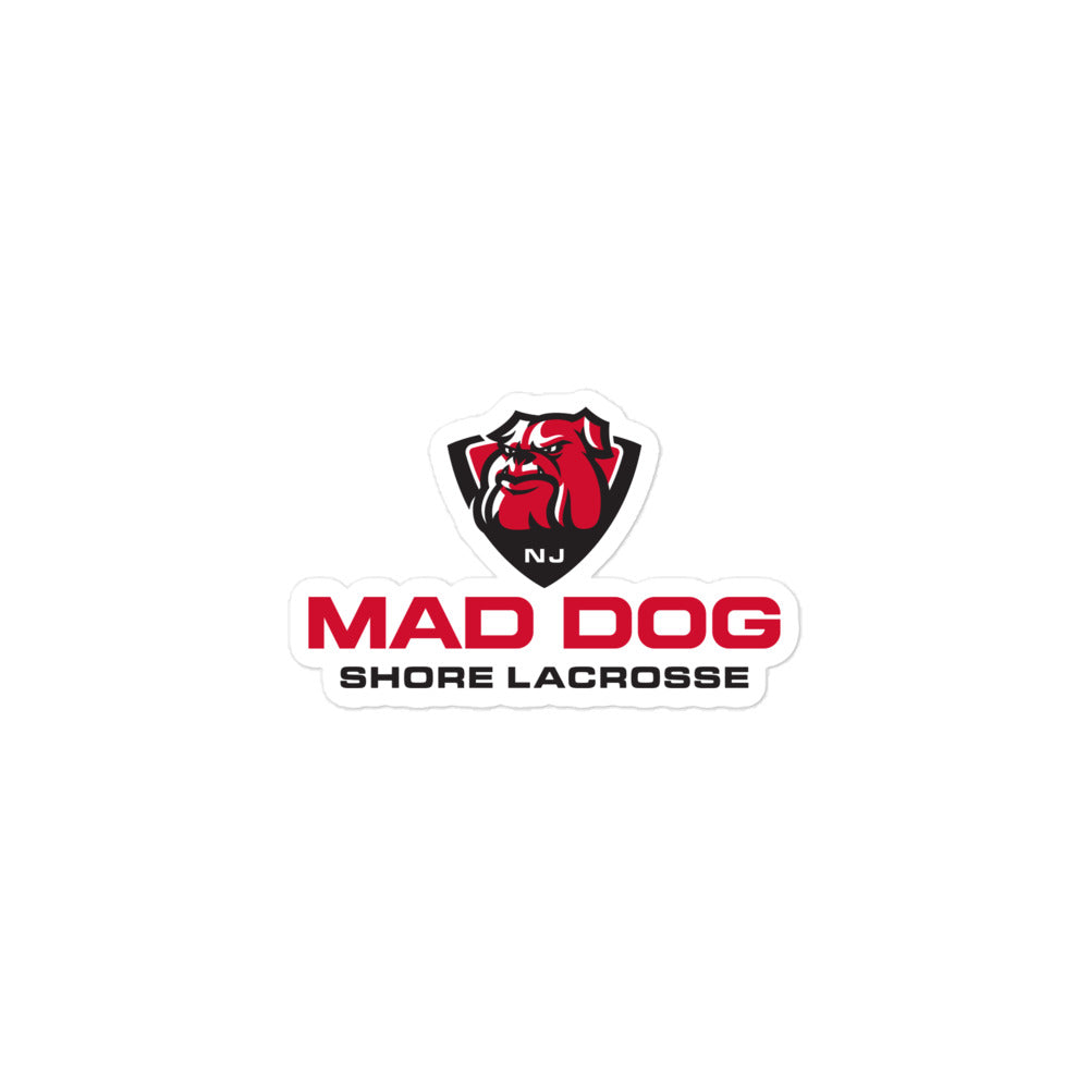 MD Shore Lacrosse Bubble-free stickers